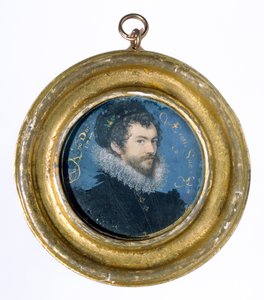 Self Portrait, 1577 by Nicholas Hilliard