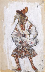 Costume Design for the Ballet The Rite of Spring by I. Stravinsky, 1912
