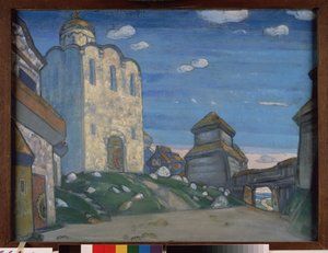 Stage Design for the Opera Prince Igor by A. Borodin