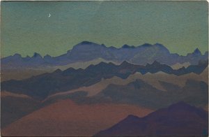Himalayas, near Sandakphu by Nicholas Roerich