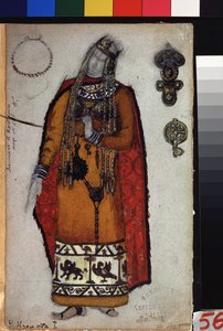 Costume Design for the Opera Tristan and Isolde by Richard Wagner