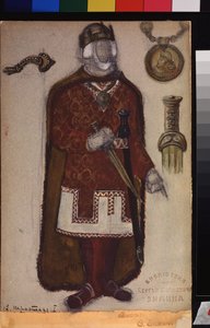 Costume Design for the Opera Tristan and Isolde by Richard Wagner