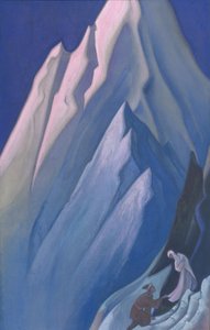 She Who Leads, 1944 by Nikolai Konstantinowitsch Roerich