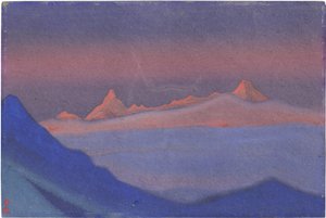 Tangla La by Nicholas Roerich