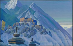 Tibet, Himalayas by Nicholas Roerich