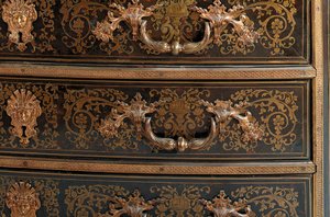 Detail of a Louis XIV commode