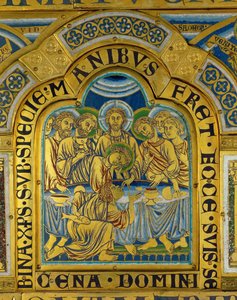 The Last Supper from the Verdun Altar by Nicholas of Verdun