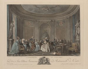 A Gathering at a Concert by Niclas Lafrensen