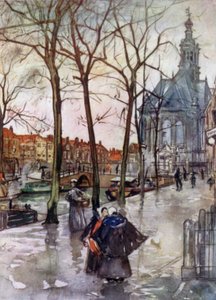 Canal de Turfmarket, Hague by Nico Jungman