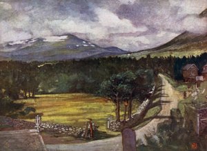 Norway: Snow-capped Mountains at Aune