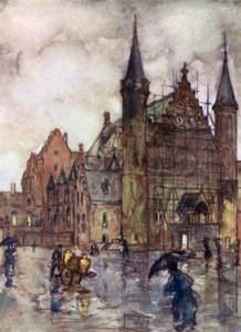 The Binnenhof, The Hague by Nico Jungman