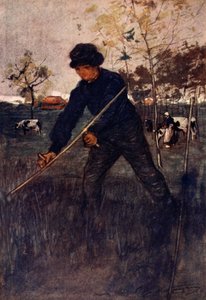 The Mower, 1904 by Nico Jungman