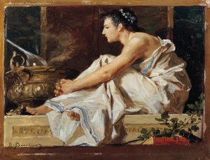 Study for geography by Nicolo Barabino