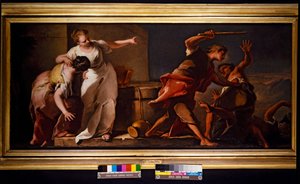 Moses & Daughter of Jerusalem by Nicolò Grassi
