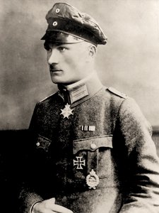 Portrait of Manfred von Richthofen, c.1915 by Nicola Perscheid