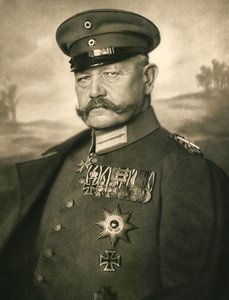 Portrait of Paul von Hindenburg by Nicola Perscheid