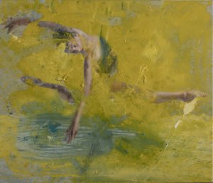 Ballerina on the sea