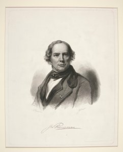 Portrait of J.W. Pieneman by Nicolaas Pieneman