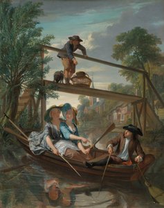 The Anglers by Nicolaas Verkolje