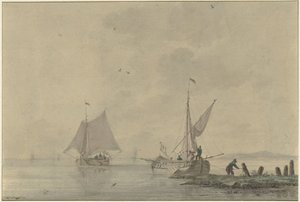Still Water with Docked Boat