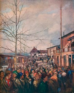 Ruhleben Prison Camp, Christmas Dinner by Nicolaas Wilhelm Jungmann