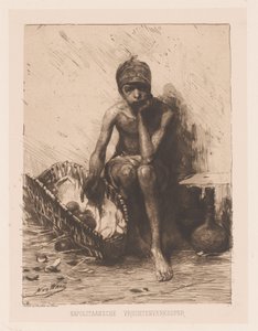 Fruit Seller by Nicolaas van der Waay