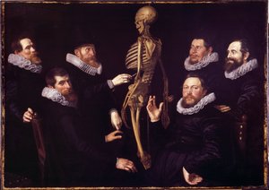 The Anatomy Lesson of Dr. Sebastiaen Egbertsz. De Vrij by Nicolaes  Eliasz