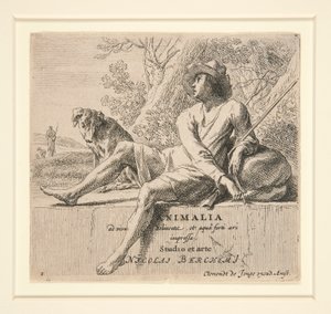 Shepherd Seated on a Stone