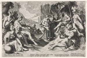 The Judgment of Midas by Nicolaes Clock