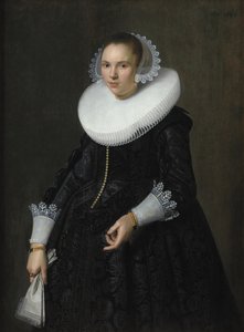 Portrait of a Lady by Nicolaes Eliasz. Pickenoy