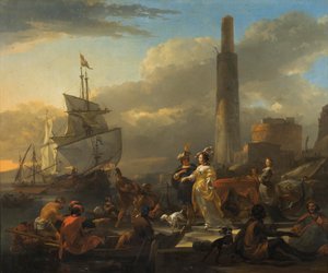 A Harbour Scene