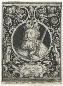 Charles the Great, King of the Franks by Nicolaes de Bruyn