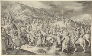 Christ on the Cross by Nicolaes de Bruyn