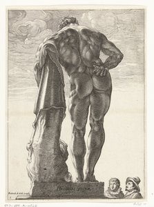 Hercules Farnese by Nicolaes de Bruyn