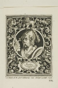 Judas Maccabee, Plate Six from The Nine Worthies by Nicolaes de Bruyn