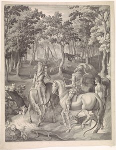 Knight, Death, and the Devil by Nicolaes de Bruyn