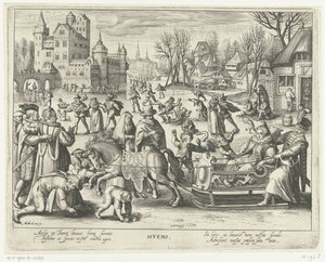 Winter by Nicolaes de Bruyn