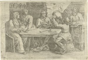 Peasant Company with Jester