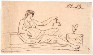 Justice by Nicolai Abildgaard