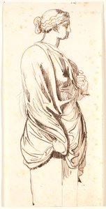 Study of a Female Herm in Profile