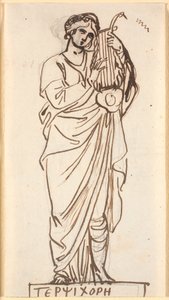 Terpsichore, Muse of Dance by Nicolai Abildgaard