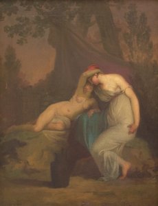The Greek Poet Sappho and the Girl from Mytilene