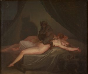 The Nightmare by Nicolai Abraham Abildgaard