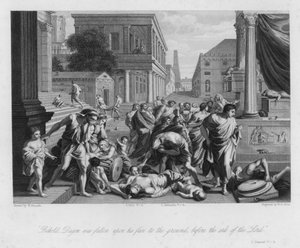 The Fall of Dagon, I Samuel V, 4