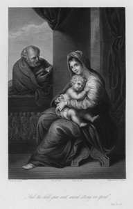 The Holy Family, Luke II, 40 by Nicolas (after) Poussin