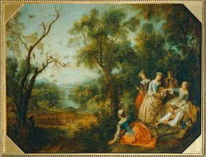 Spring by Nicolas (attr. to) Lancret