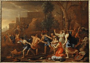 Young Pyrrhus Saved