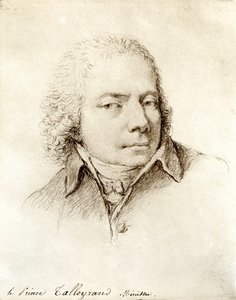 Portrait of Charles Maurice de Talleyrand Perigord by Nicolas Andre Monsiau