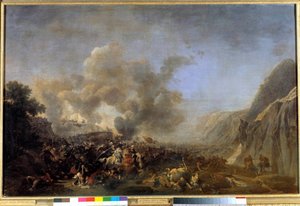 Campaign of Egypt: Battle of Nazareth, 8 April 1799, the victory won by General Jean Andoche Junot, Duke of Abrantes by Nicolas Antoine Taunay