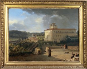 View of the Villa Medici